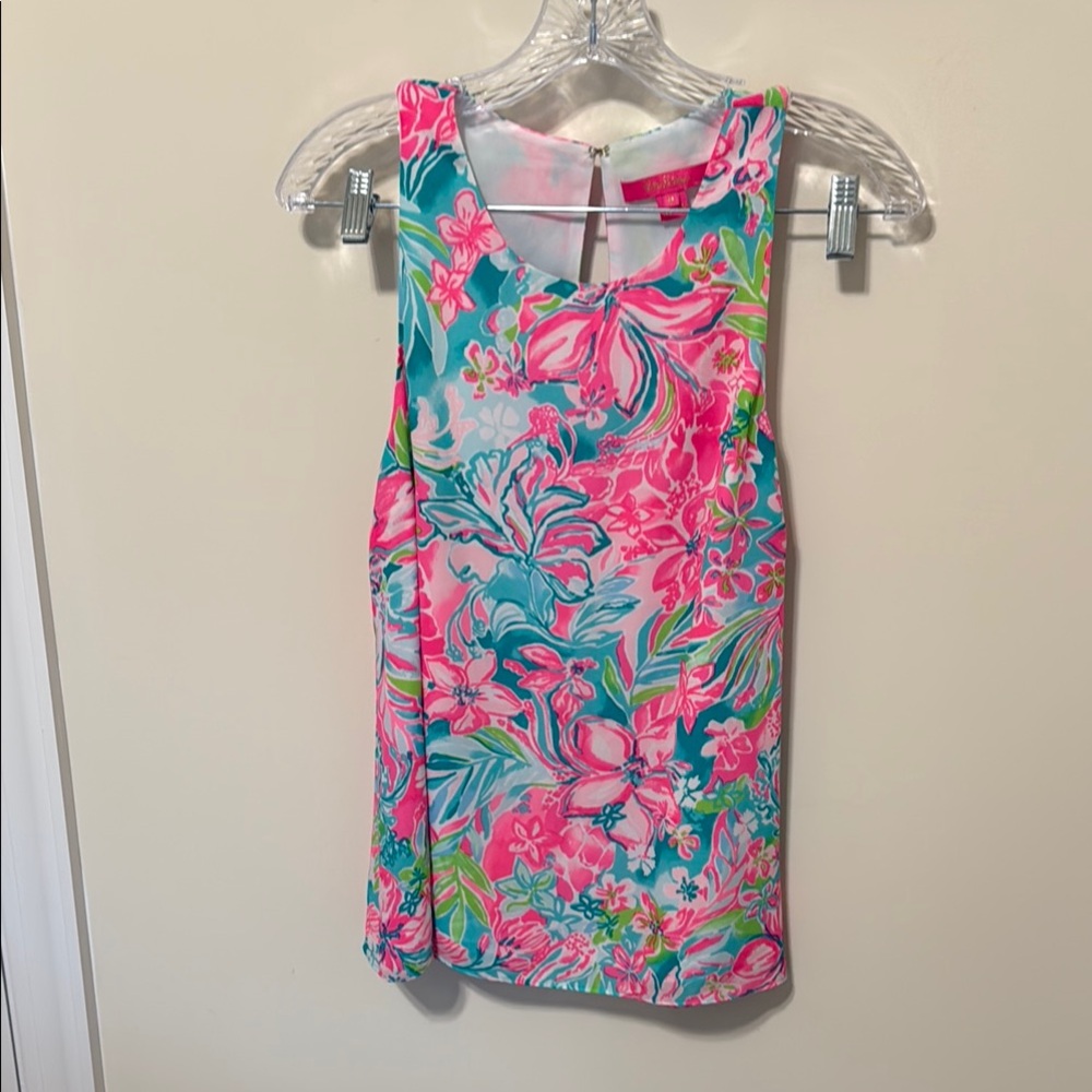 Lilly Pulitzer Women’s Hot on the Scene Lyle Halter Sleeveless Top / Size M